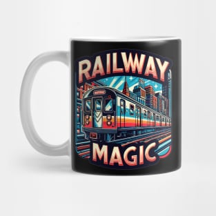 Subway Train, Railway Magic Mug